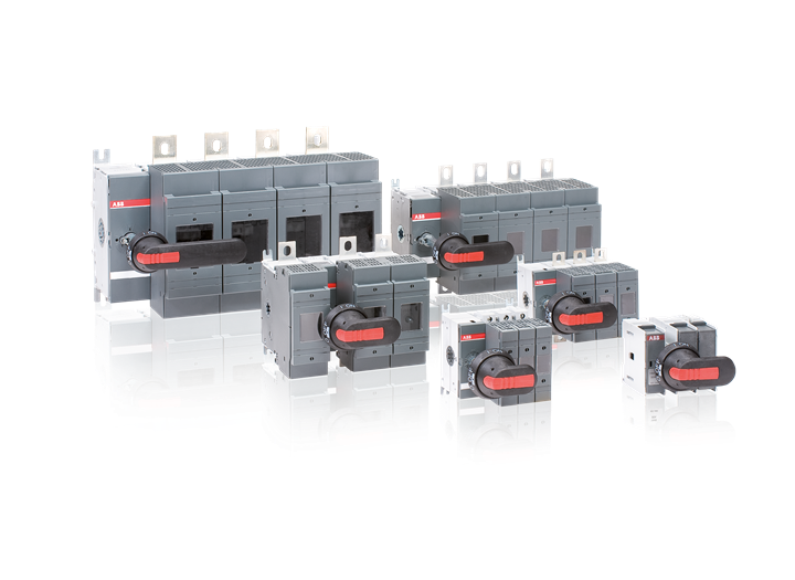 Рубильник OS125GD04F без ручки под предохранители DIN-00 ABB, 1SCA115685R1001