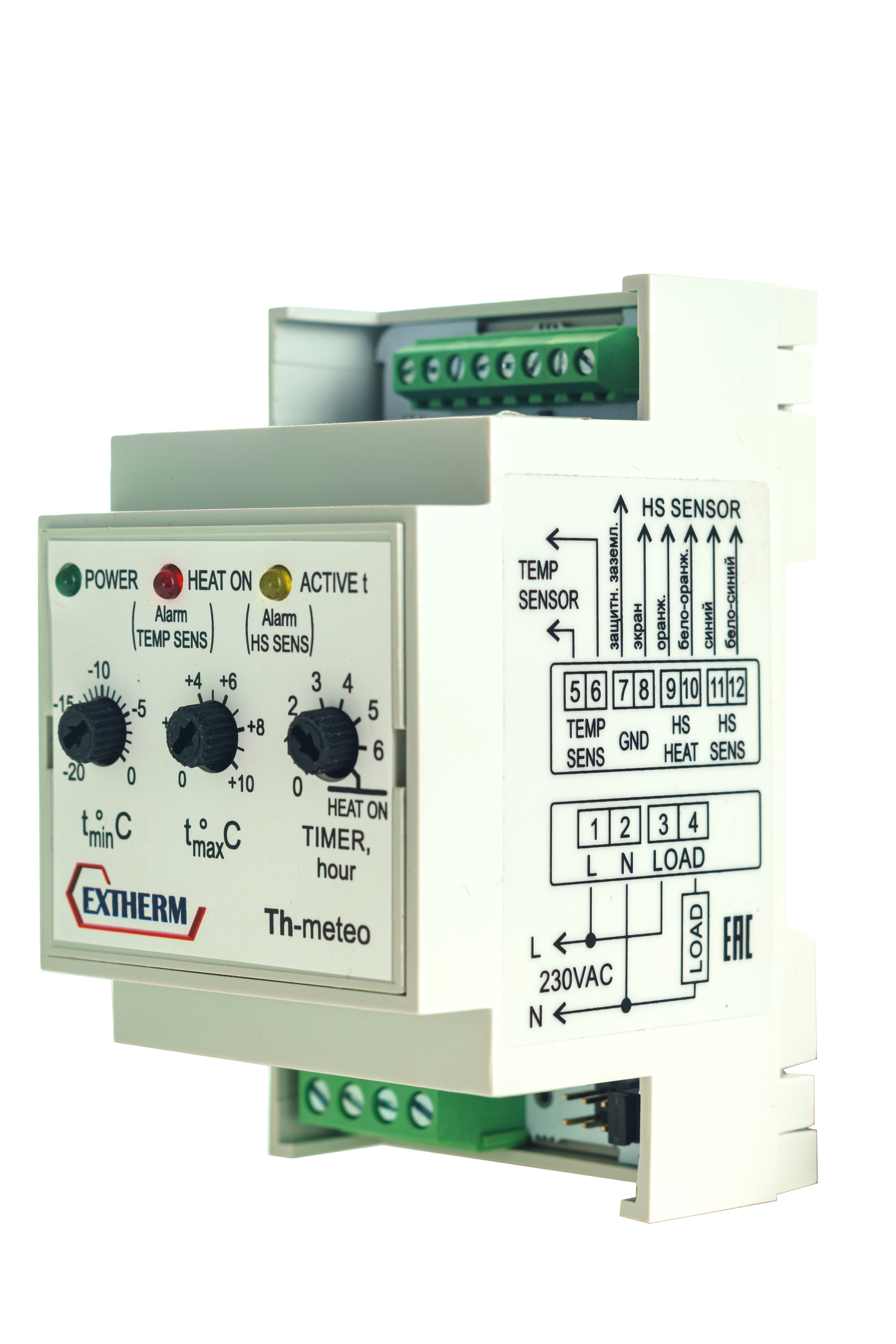 Extherm EXTHERM Th-Meteo регулятор для управления системой электрообогрева на кровлях/площадках