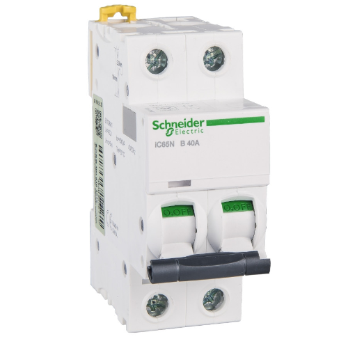 iC65N 2P 40A Автоматический выключатель 2-полюсный, 40А, 6кА (хар-ка B) Schneider Electric