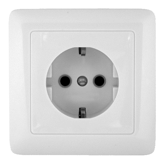 RA16-133-B Розетка 2К+З, С/У, 250В, 16А (белый) Хит Systeme Electric, RS16-134-B