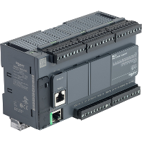 Компактный базовый блок M221-40IO реле Ethernet Schneider Electric, TM221CE40R