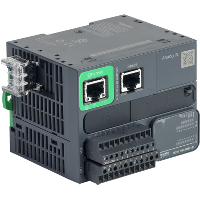 Модульный базовый блок м221-16io транзист источник ethernet Schneider Electric, TM221ME16T