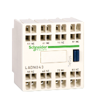 Доп. конт. блок 1но+3нз фр.монт. Schneider Electric, LADN133