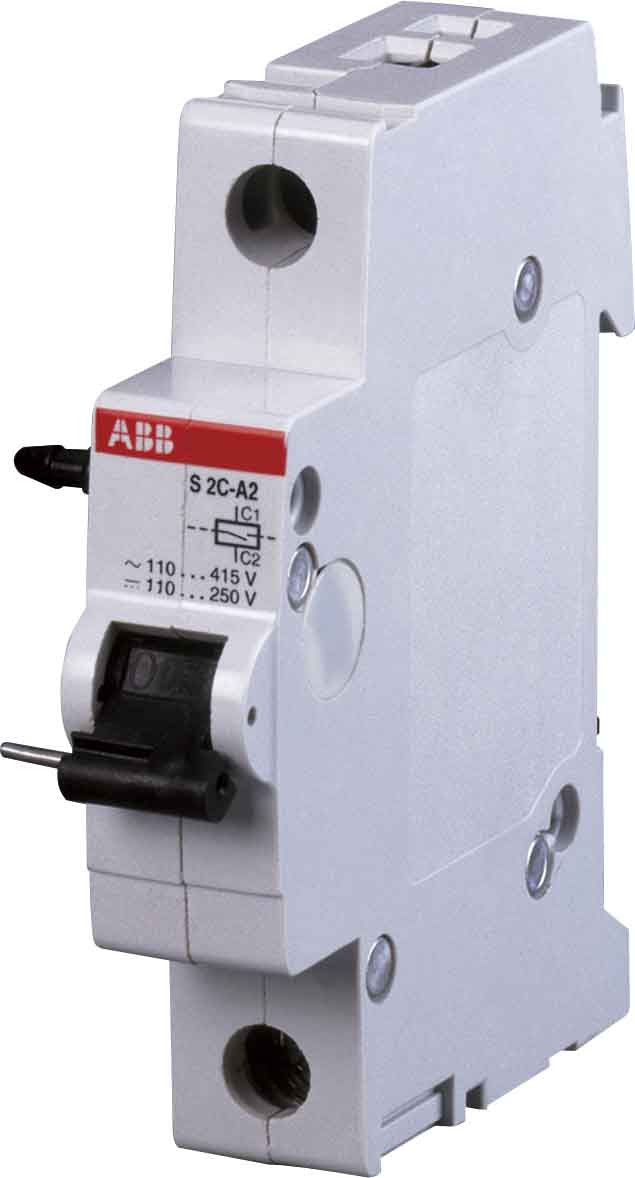 S2C-A2L Реле дистанционного отключения (шунтовой расцепитель) 110-415V AC, 110-250V DC для S200 ABB, 2CDS200907R0002