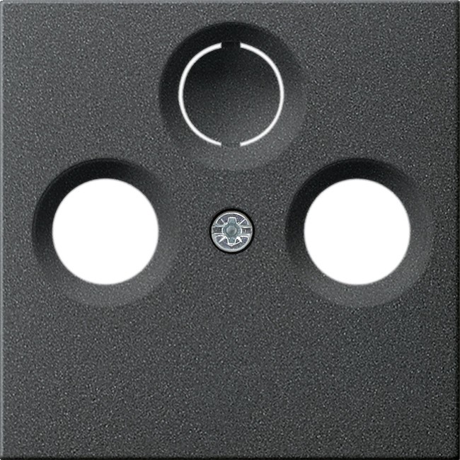 Накладка антенной розетки TV/FM/(SAT) (антрацит) System 55 GIRA, G086928