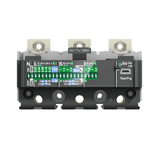 EKIP M-LIU In = 160A XT2 3p Расцепитель защиты ABB, 1SDA067355R1