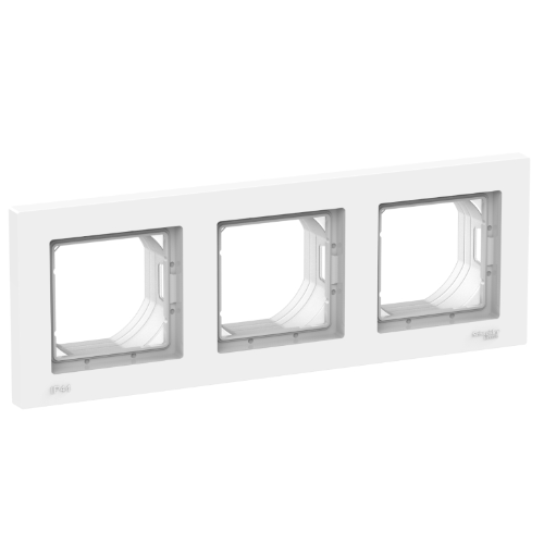 Рамка 3-постовая IP44 (белый) Atlas Design Systeme Electric, ATN440103