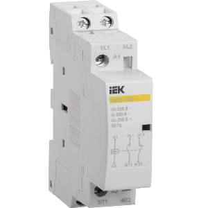Контактор модульный КМ20-20М AC ИЭК, MKK11-20-20