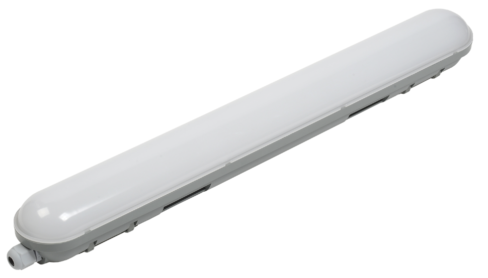 ДСП 1304 Светильник 18Вт 4000К IP65 600мм серый пластик ИЭК, LDSP0-1304-18-4500-K01