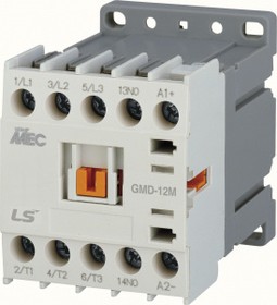 GMD-12M Контактор 4-х полюсный 12A 5,5кВт, 1.2W 4a, 24B DC LSis
