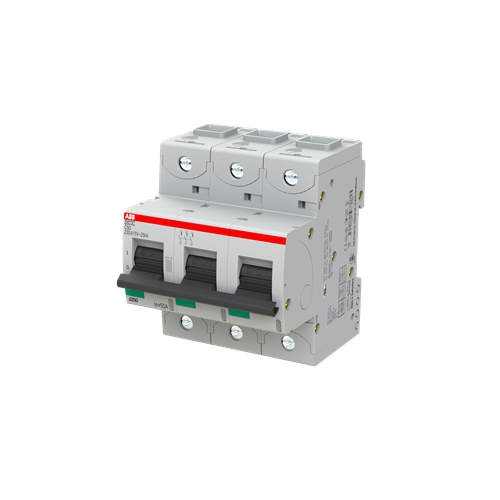 S803C C50 Автоматический выключатель 3-полюсный, 50А, Icu=25кА (хар-ка C) ABB, 2CCS883001R0504