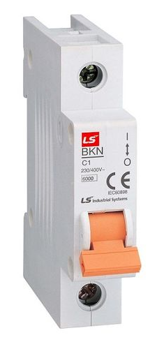BKN Автоматический выключатель 1-полюсный, 32А, 6kА (хар-ка B) LSis, 061106228B