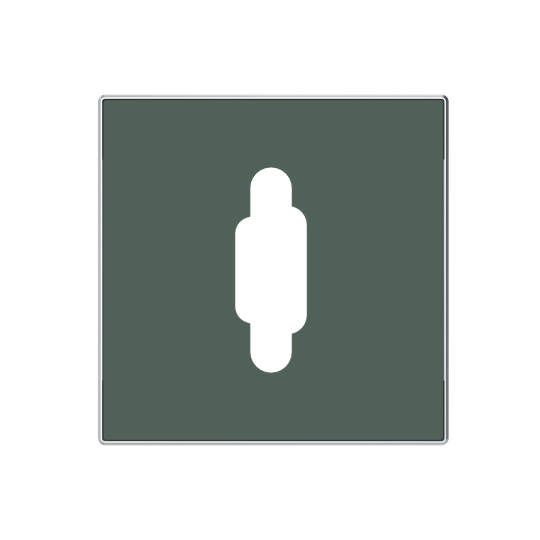 8555.5 CM Накладка для механизма VGA, SKY, Комодоро ABB, 2CLA855550A1901