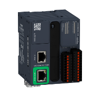 Модульный базовый блок м221-16io реле ethernet пруж разъемы Schneider Electric, TM221ME16RG