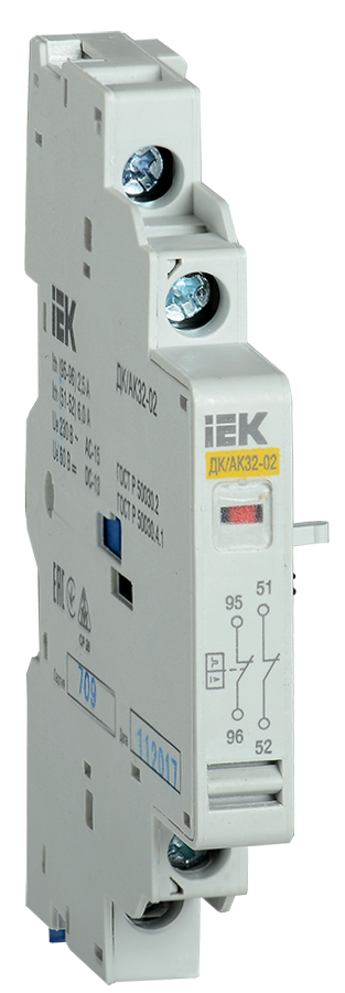 ДК/АК32-02 Аварийно-дополнительный контакт ИЭК, DMS11D-FA02
