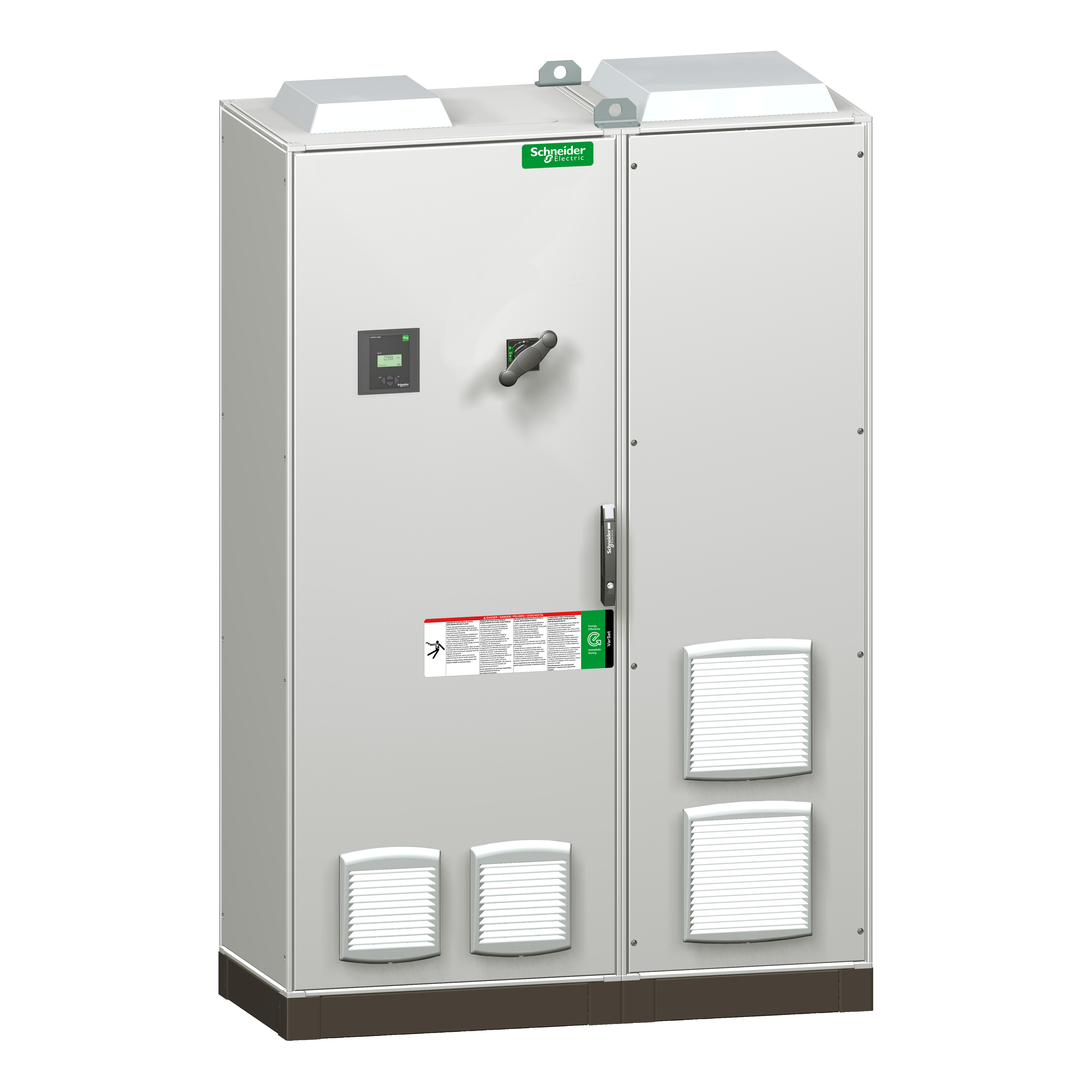 Укрм varset 500 квар 400в для загрязненной сети dr3,8, ввод сверху Schneider Electric, VLVAF6P03520AC