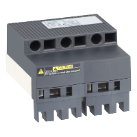 Клеммный блок 16мм2 питание 1-2 расцепительных блоков Schneider Electric, LAD3B1