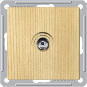 Розетка TV, механизм, (сосна) Wessen 59 Systeme Electric, RTS-151-7-86