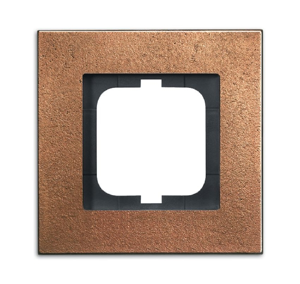 1721-821 Рамка 1-постовая, серия carat, бронза ABB, 2CKA001754A4258