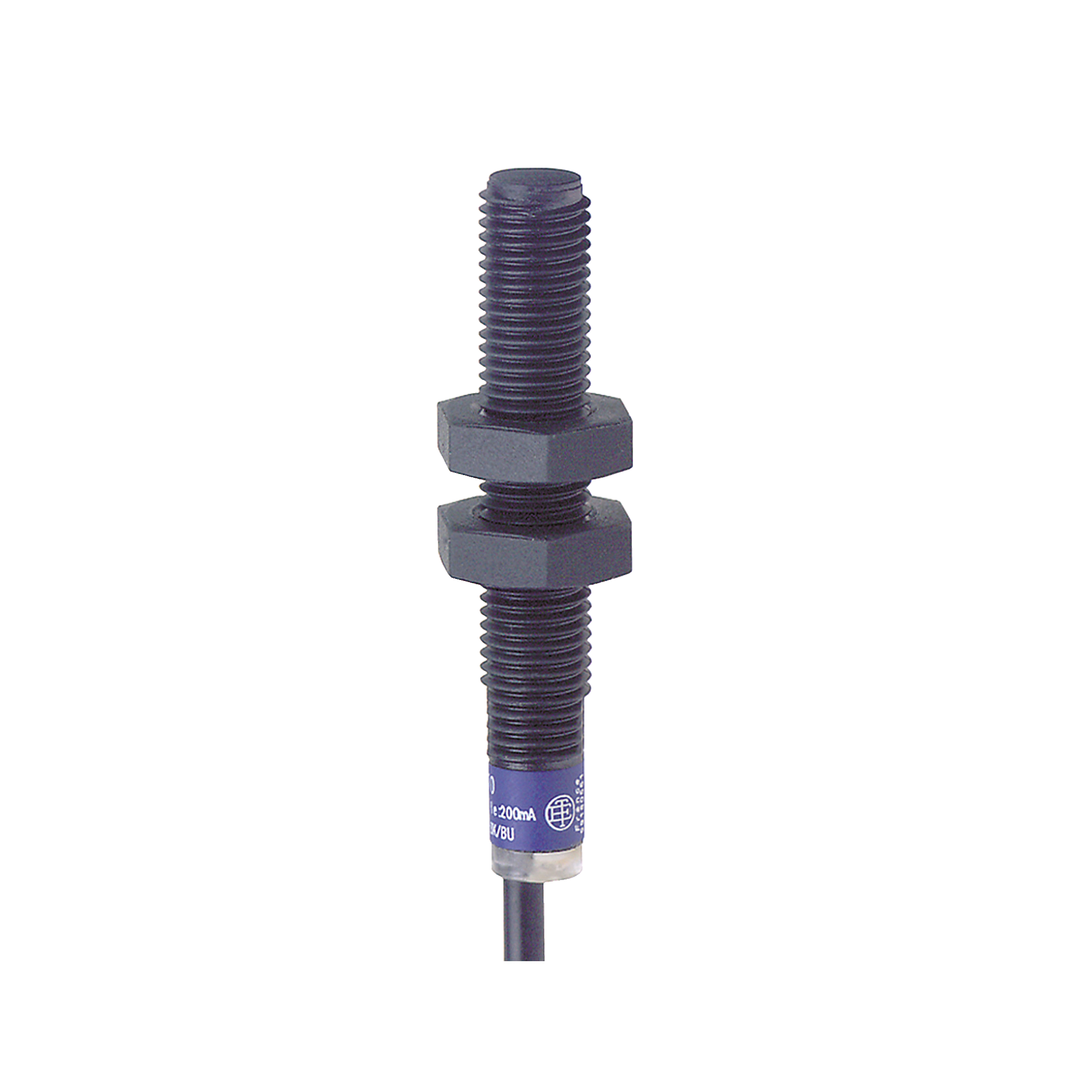 Инд. датчик, 24-220в, 2.5мм, 1нз, каб.2м Schneider Electric, XS4P08MB230
