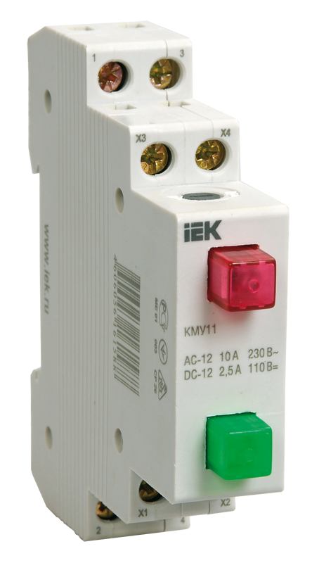 КМУ11 Кнопка управления модульная ИЭК, MBD10-11-K51