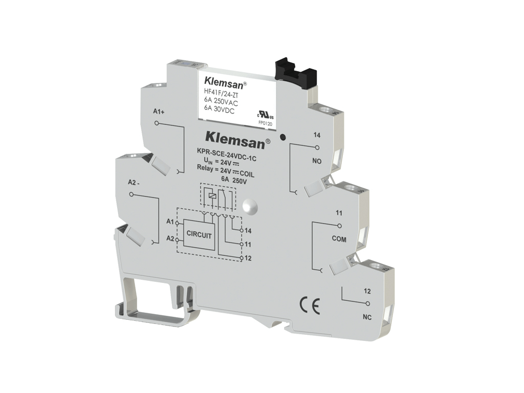 KPR-SCE-24VDC-1C Интерфейсное реле 6A Klemsan, 270814