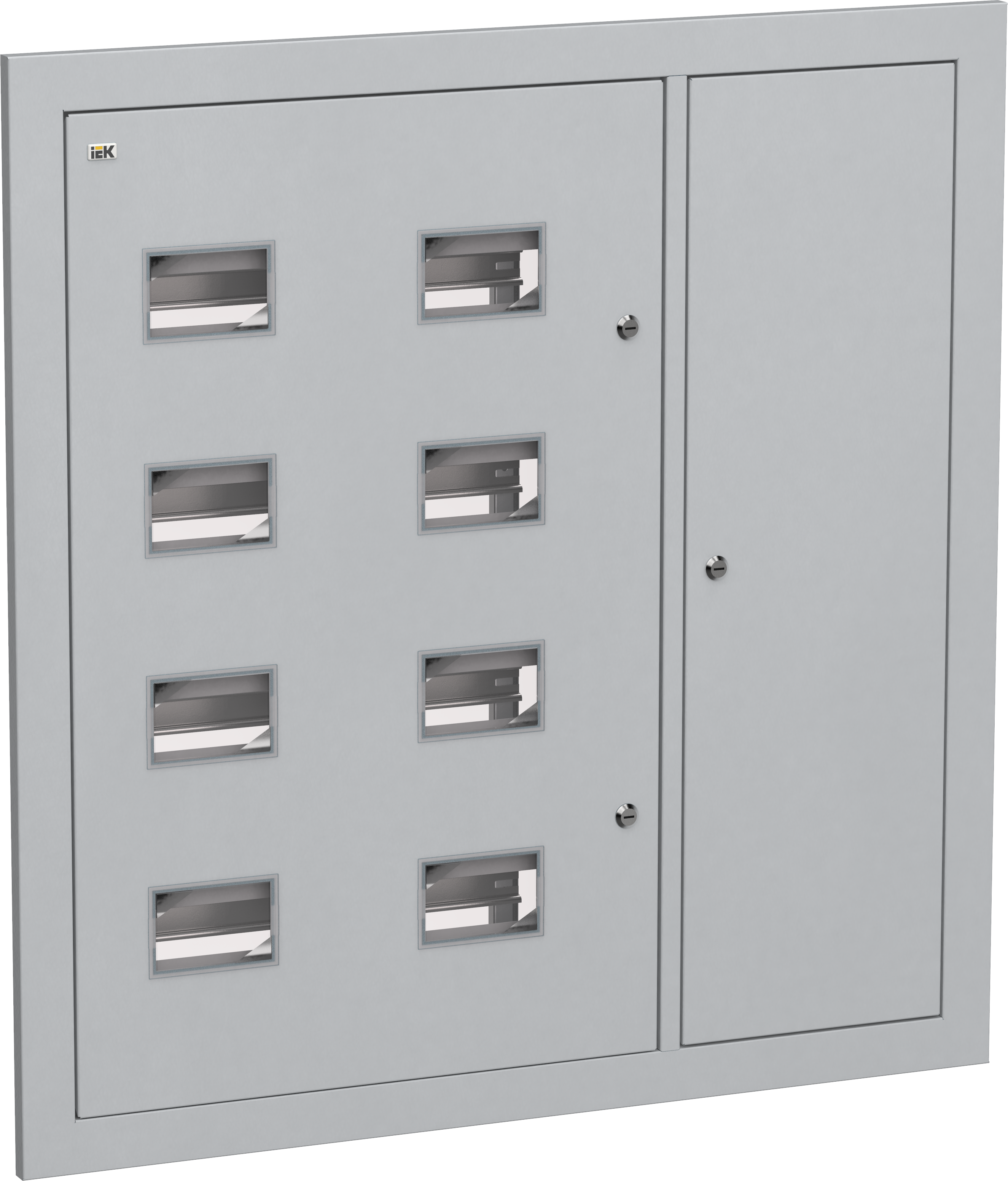 Корпус металлический ЩЭ-8-Э 36 УХЛ3 IP31 LIGHT IEK ИЭК, MKM42-08-31-E-L