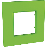 Рамка 1-постовая (киви) Unica Quadro Schneider Electric, MGU4.702.28
