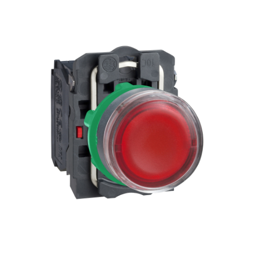 Кнопка красная с подсветкой 24В Schneider Electric, XB5AW34B5