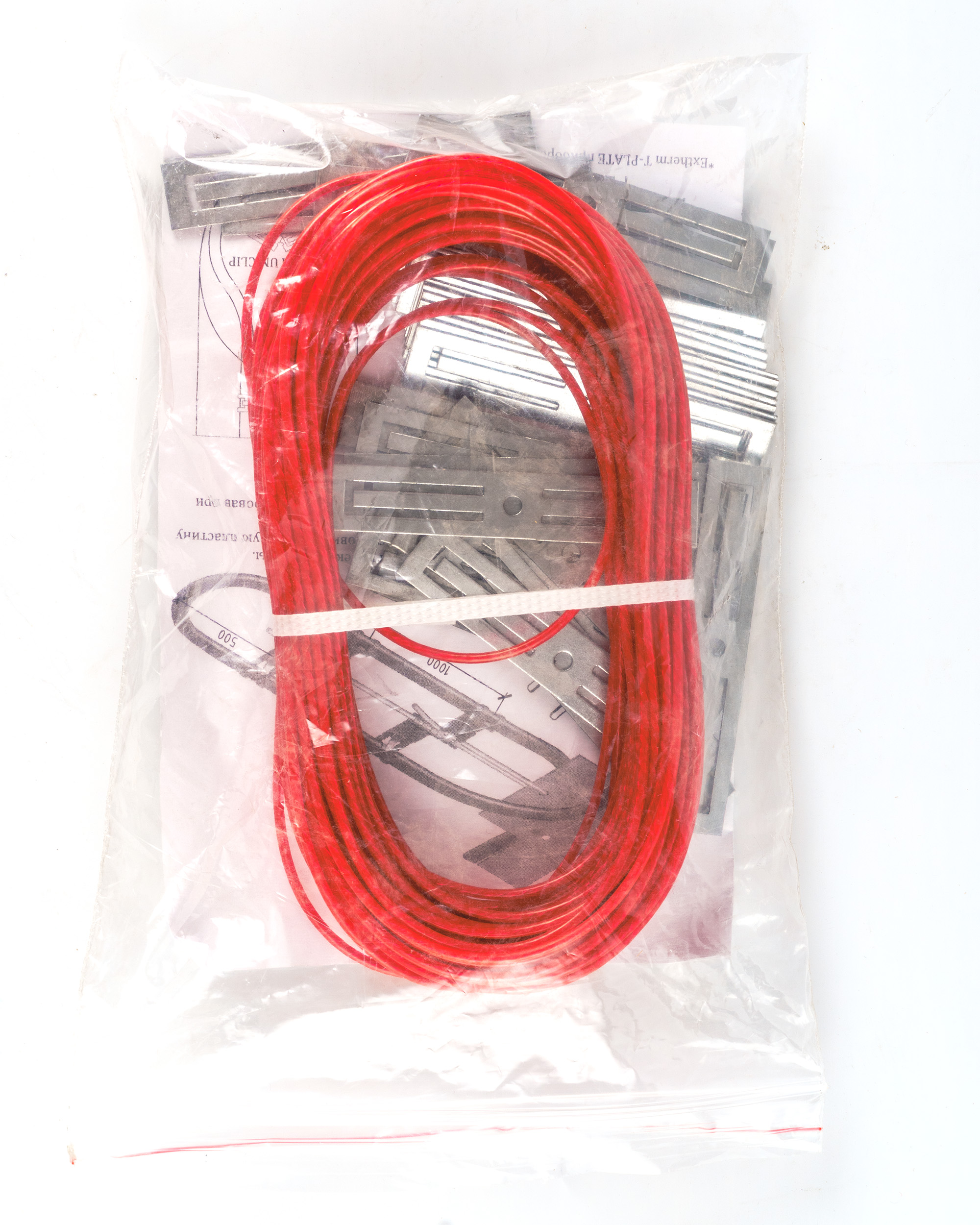 Extherm Extherm DRAIN/2 Комплект крепежа в водосточную трубу в 2 нитки, 20 м (трос+крепежи)