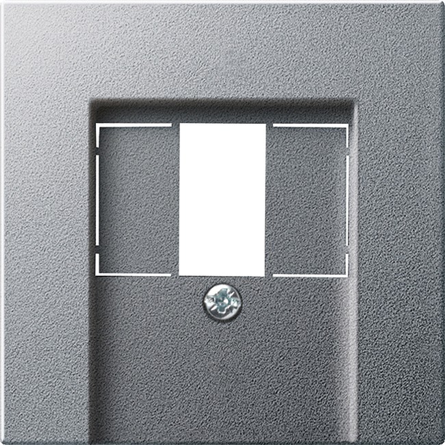 Накладка аудиорозетки (алюминий) System 55 GIRA, G027626
