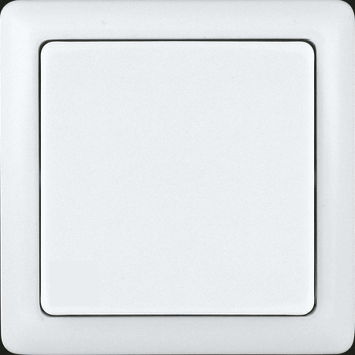 Выключатель 1-клавишный, О/У, 6А, 250В (белый) Хит Systeme Electric, VA16-131-B