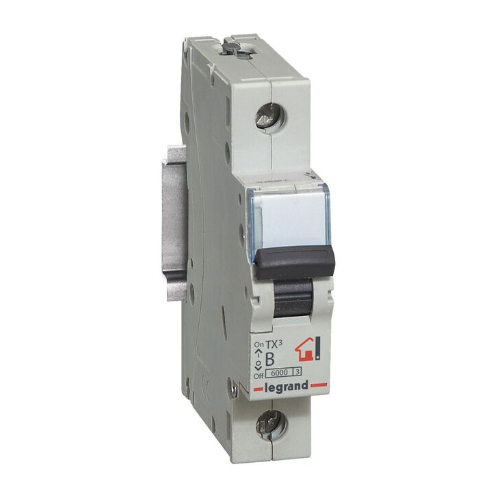 TX3 Автоматический выключатель 1-полюсный, 50А, 6kА (хар-ка В) Legrand, 403977