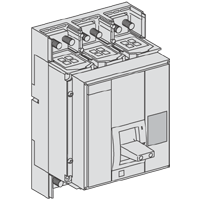 Выключатель ns1600 na 4p фиксир. в сборе передн. прис. Schneider Electric, 33495