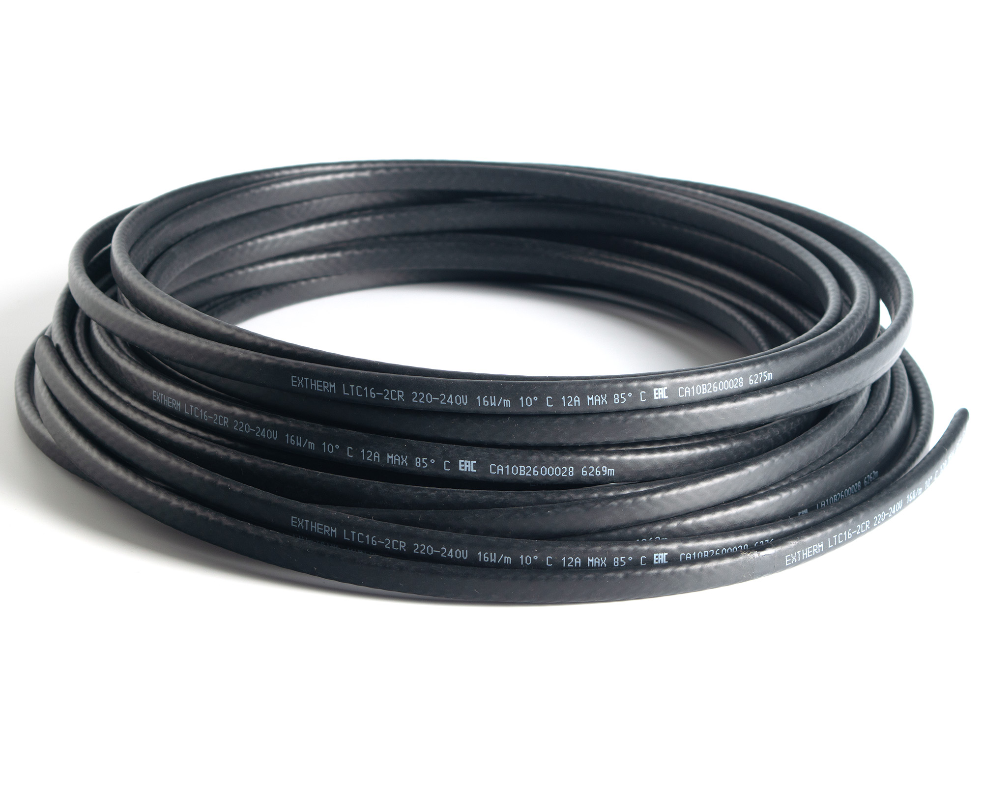 Extherm Extherm LXTC16-2CR Саморегулирующийся нагревательный кабель строительного применения (трубы) 16 Вт/м, термопласт