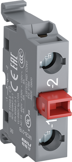 MCB-01B Контактный блок для боксов 1НЗ ABB, 1SFA611610R2010