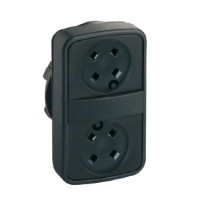 Головка кнопки двойная без вставок zb5aa79 Schneider Electric, ZB5AA79