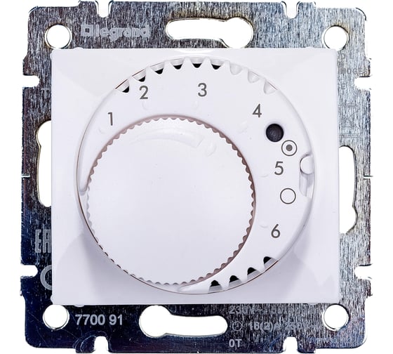 Термостат для систем теплых полов (белый) Valena Legrand, 770091