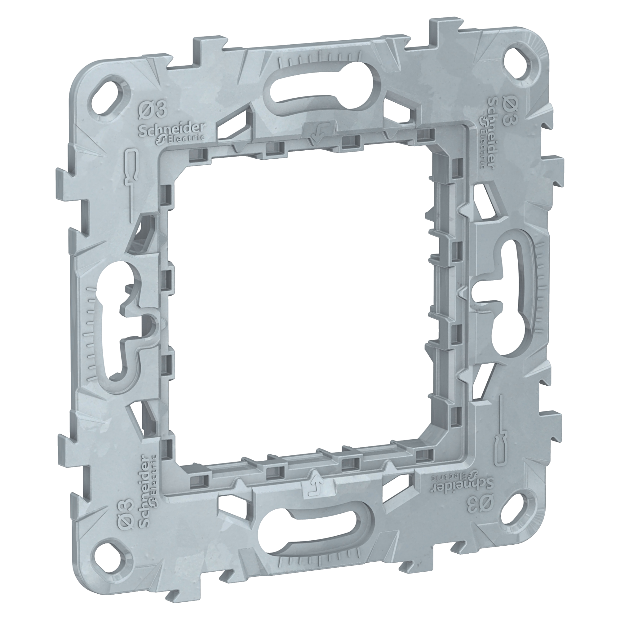 Суппор Zamak 2 модуля Unica Modular Schneider Electric, NU7002
