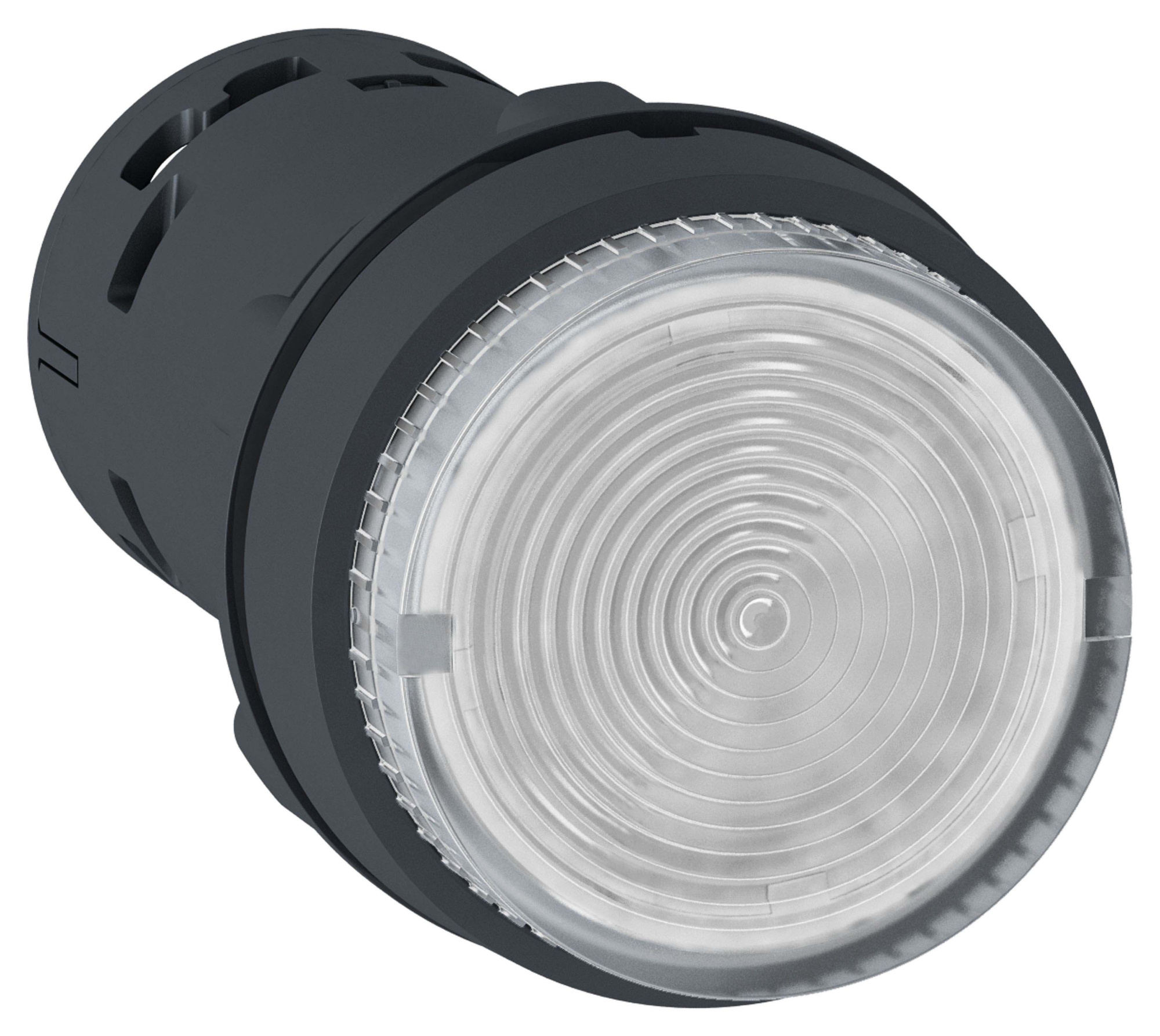 Кнопка 22мм 24в прозрачная с подсв. Schneider Electric, XB7NW37B1