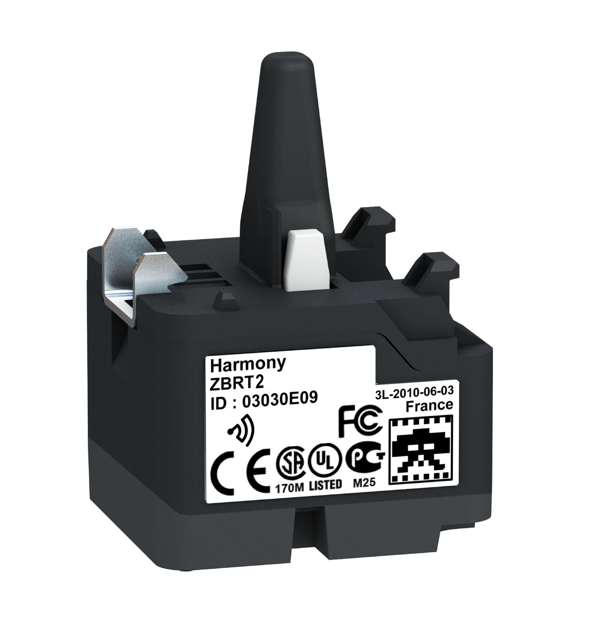 Передатчик беспроводной кнопки, zbrt2 Schneider Electric, ZBRT2