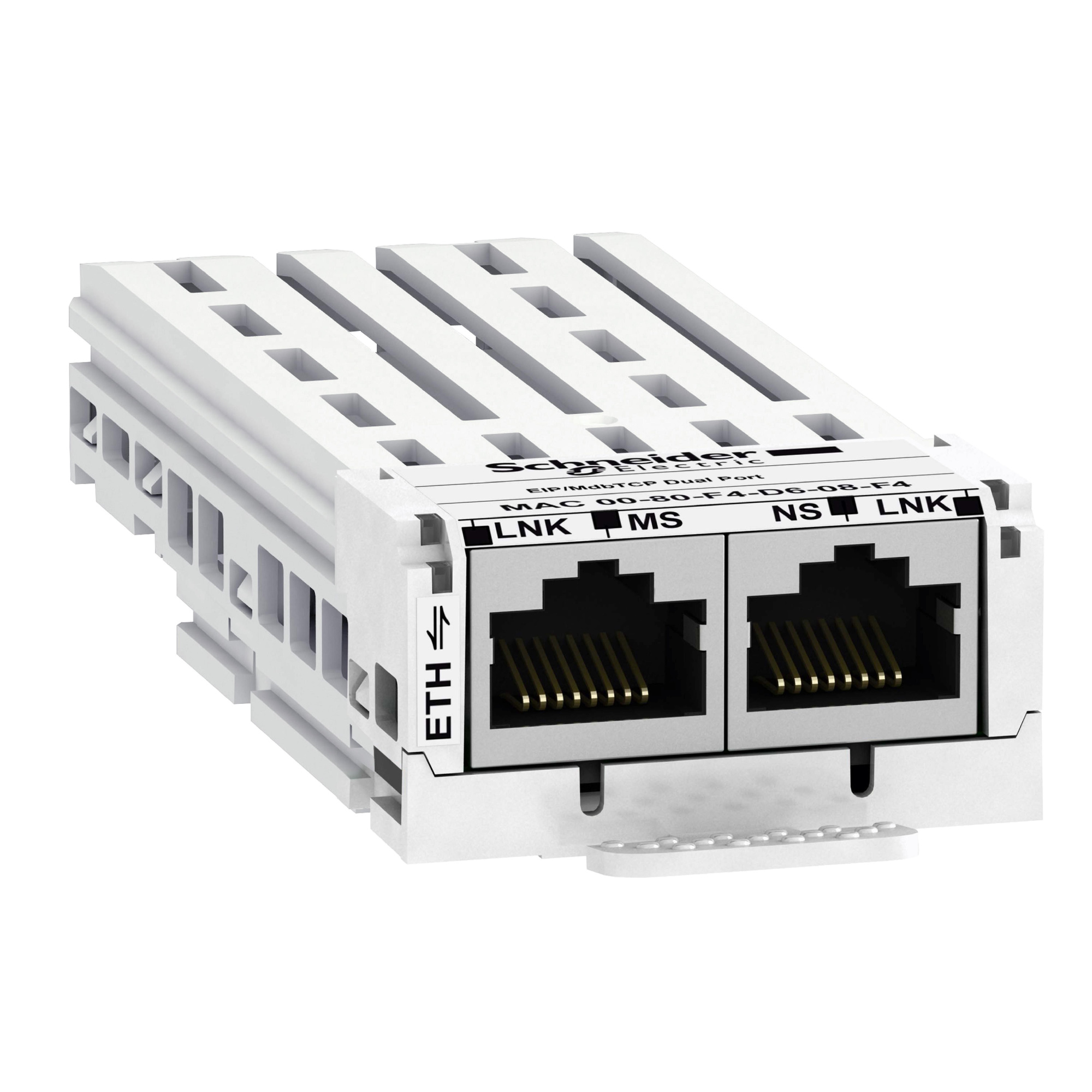 Коммуникационная модуль ethernet/ip, modbus tcp + md link Schneider Electric, VW3A3721