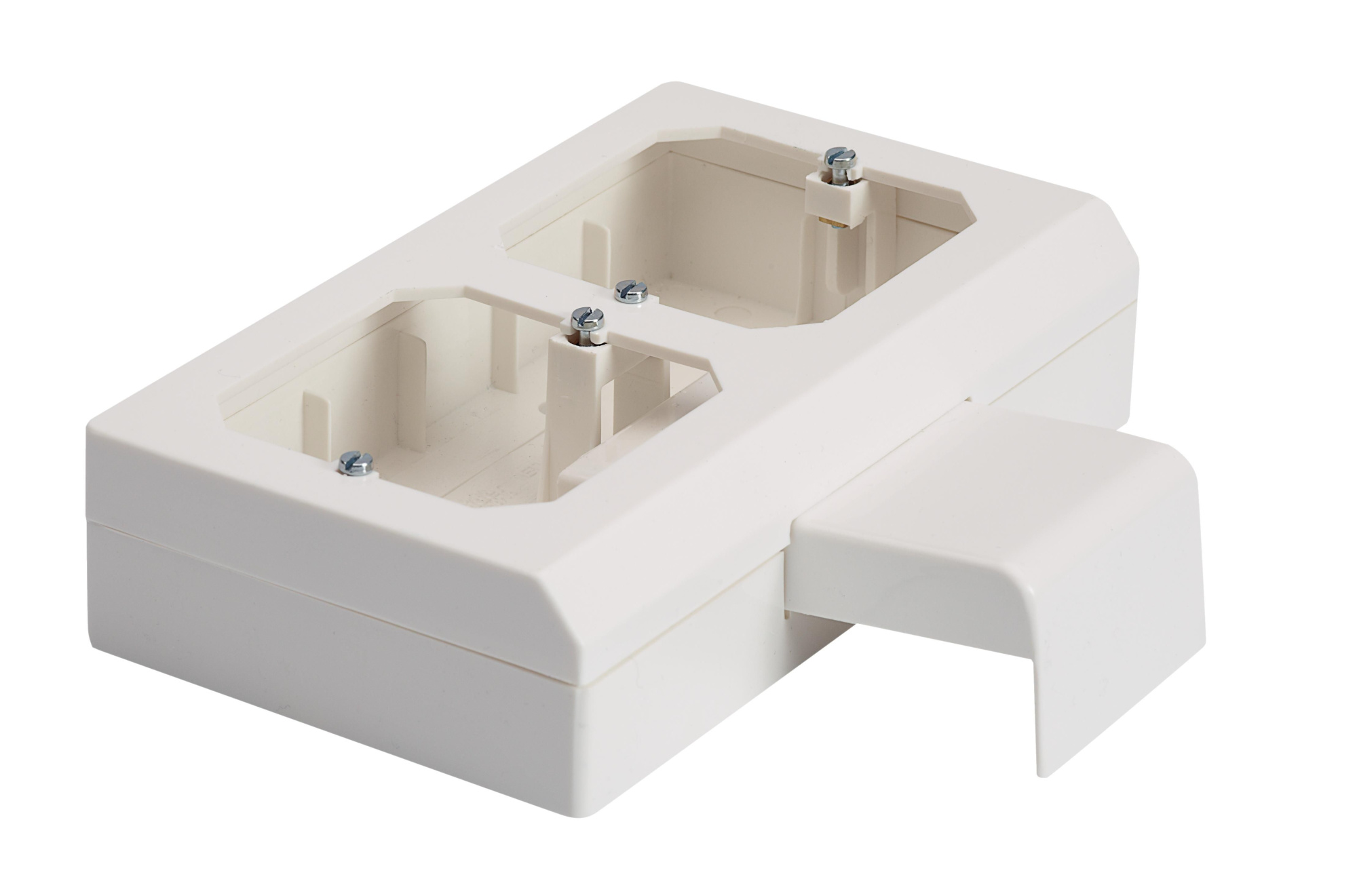 Коробка двойная эуи с/с60мм д/мини-канал Schneider Electric, ETK20596