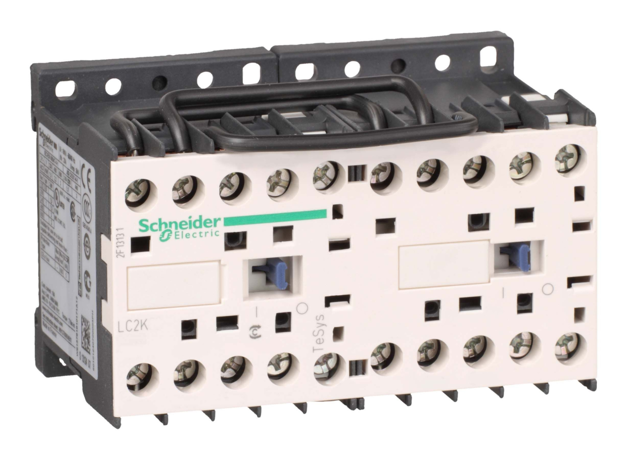 Контактор реверс. k 3p,12 a,нз,220v 50/60 гц,мех. блокирзажим под винт Schneider Electric, LC2K1201M7