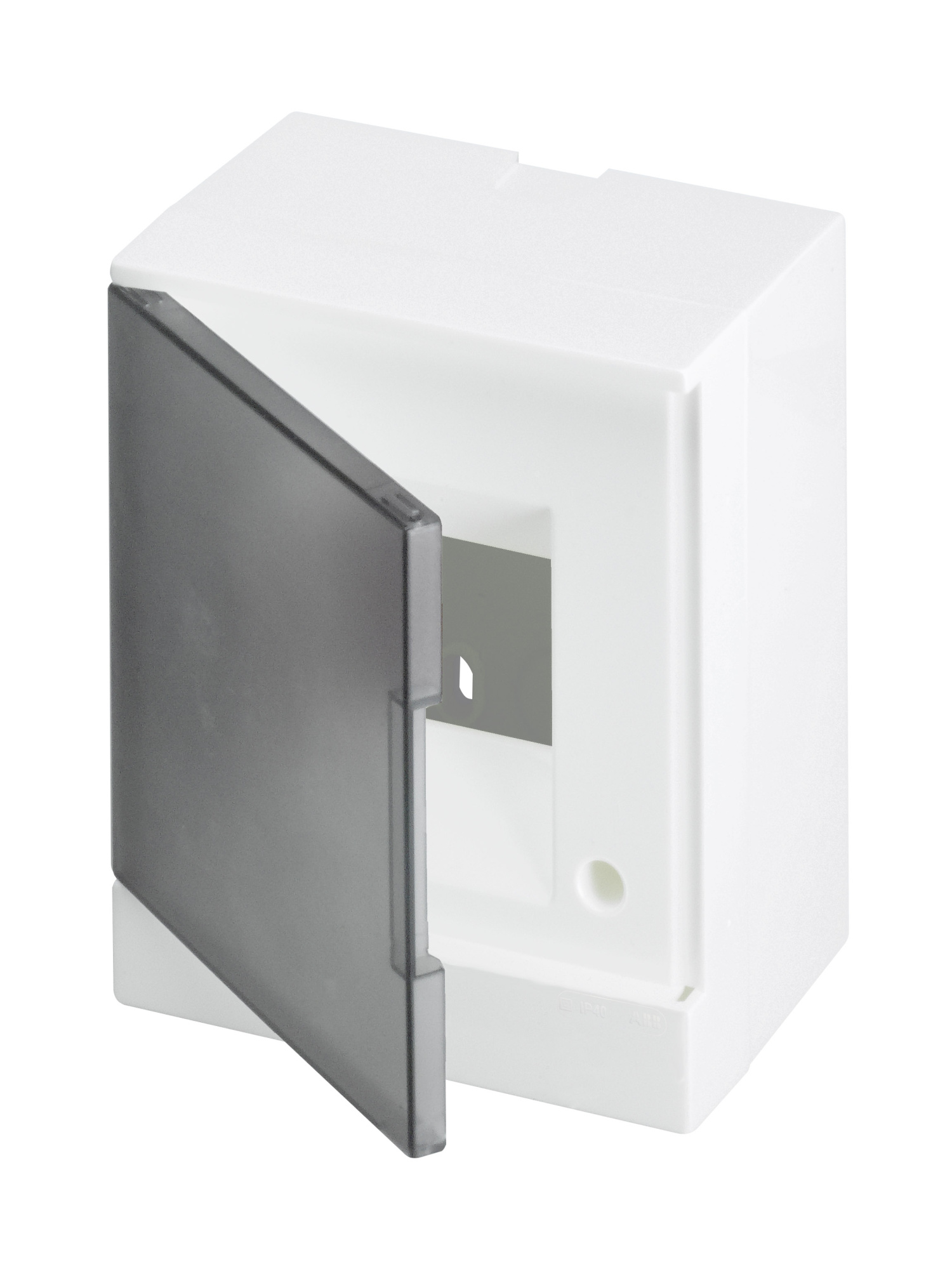 Бокс навесной 4м серая дверь basic e (с клеммами) ABB, 1SZR004002A2201
