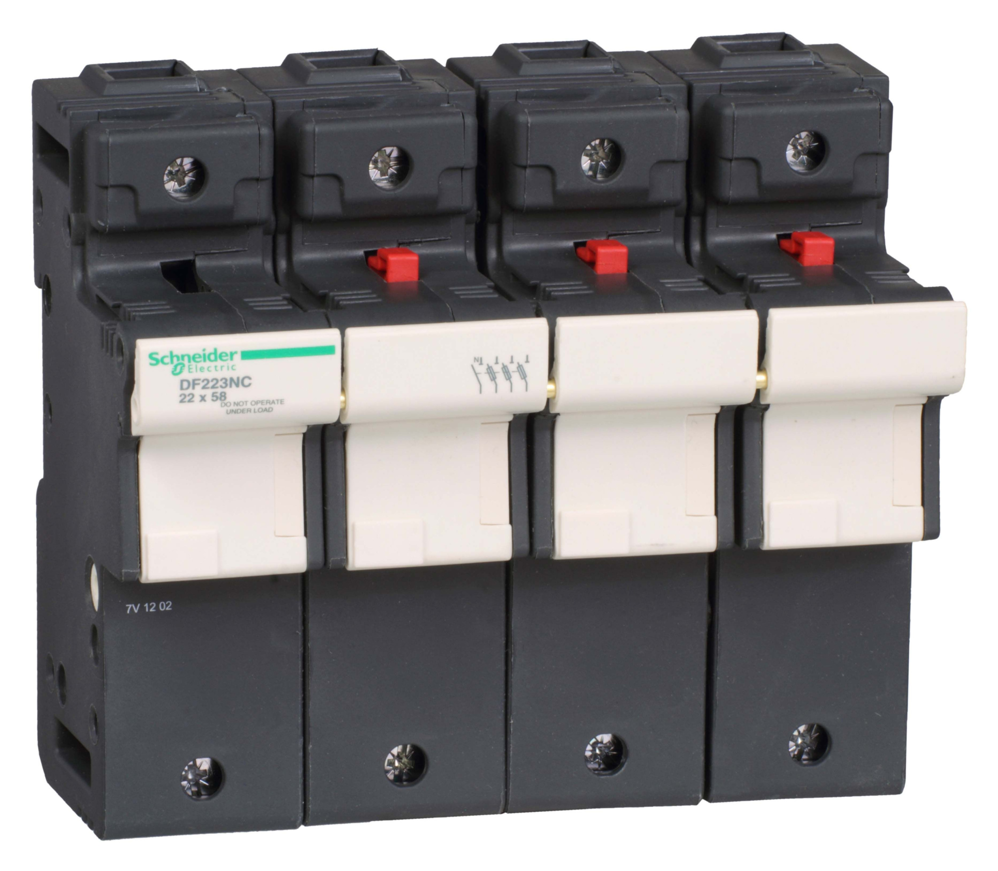Разъединитель-предохранитель 125a.3p+n.22х58 Schneider Electric, DF223NC