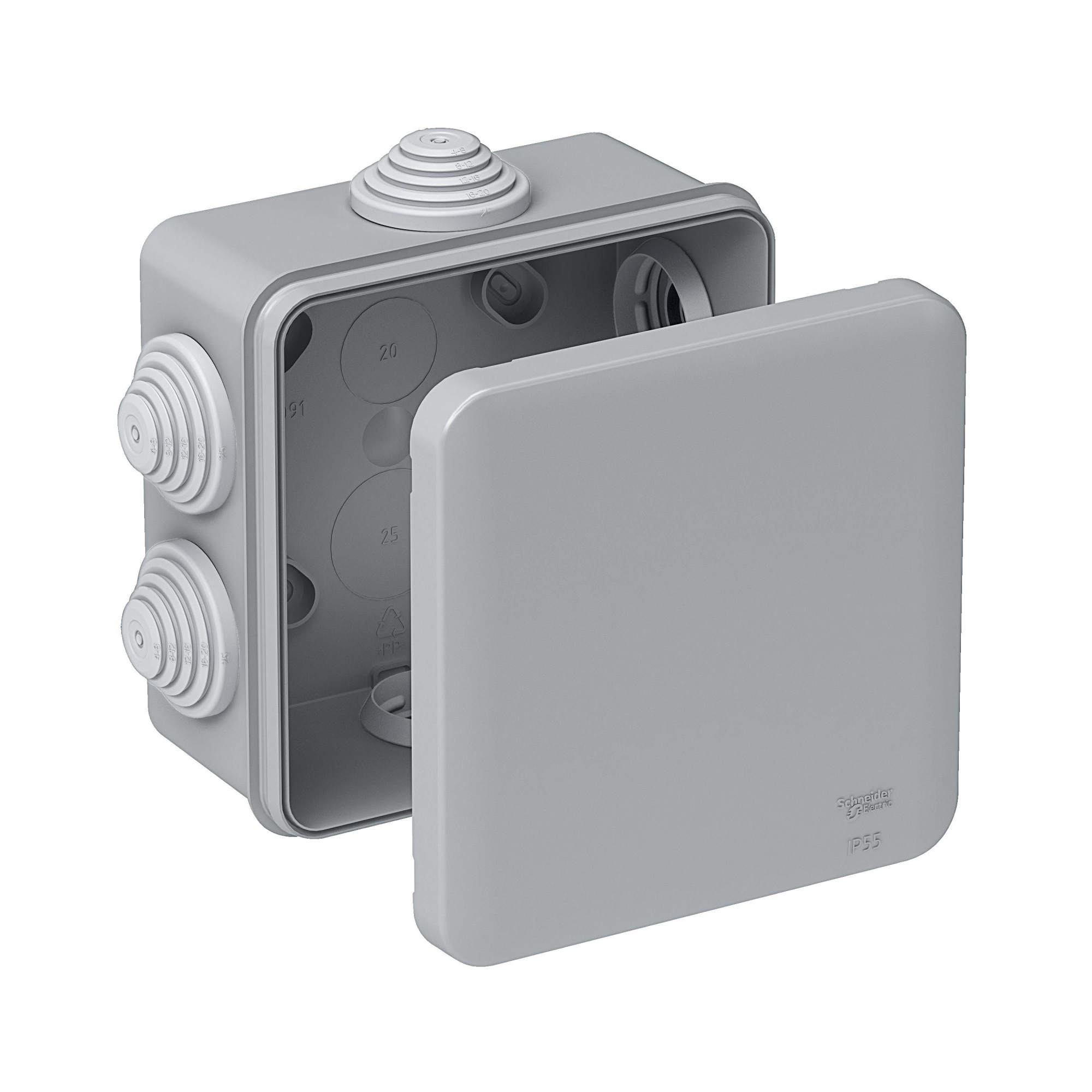 Коробка распределительная открытой установки 100x100x50 diy Systeme Electric, IMT350911