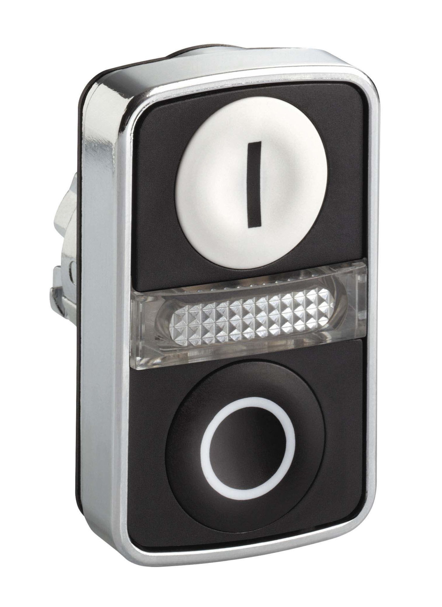 Головка кнопки двойная с маркировк + led zb4bw7a1721 Schneider Electric, ZB4BW7A1721