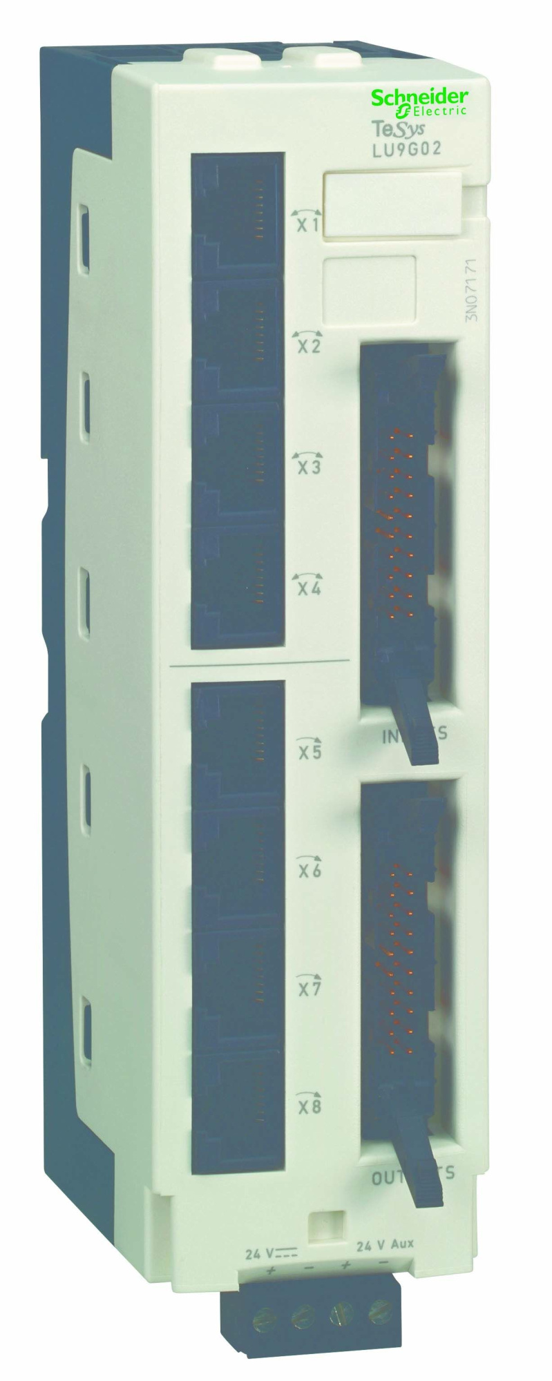 Разветвительный блок паралл-й шины Schneider Electric, LU9G02
