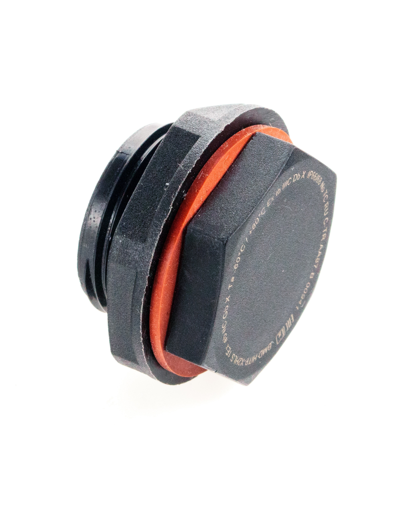 Extherm Extherm HITP-X2HLS-L Заглушка отверстий взрывозащищенная М25х1,5 для коробок РТВO с контргайкой и силиконовым кольцом (-60/+80⁰С)